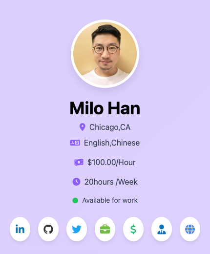 UI Designer Purple